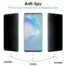 Load image into Gallery viewer, Samsung Galaxy S23 ULTRA Privacy Screen Protector UV GLUE Tempered Glass Nano Optics