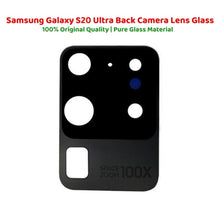 Load image into Gallery viewer, Samsung Galaxy S20 Ultra G988 Rear Camera Lens Glass Only