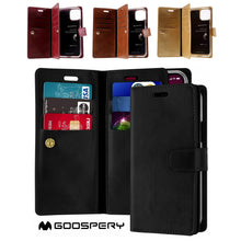 Load image into Gallery viewer, iPhone 12 / 12 Pro Mercury Goospery Mansoor Diary Wallet Case