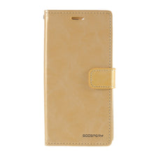 Load image into Gallery viewer, iPhone 14 PRO Mercury Goospery Blue Moon Diary Leather Case