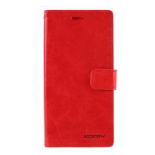 Load image into Gallery viewer, iPhone 14 PRO Mercury Goospery Blue Moon Diary Leather Case