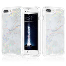 Load image into Gallery viewer, iPhone 6 Plus/ 6s Plus / 7 Plus / 8 Plus Marble Hybrid Armor Case