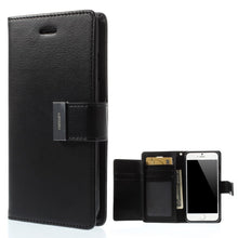 Load image into Gallery viewer, iPhone 6 Plus / 6s Plus Mercury Goospery Rich Diary Case