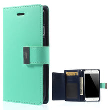 Load image into Gallery viewer, iPhone 6 Plus / 6s Plus Mercury Goospery Rich Diary Case