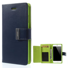 Load image into Gallery viewer, iPhone 6 Plus / 6s Plus Mercury Goospery Rich Diary Case