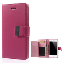 Load image into Gallery viewer, iPhone 5 / SE Mercury Goospery Rich Diary Case