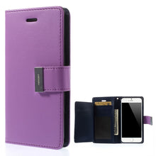 Load image into Gallery viewer, iPhone 6 Plus / 6s Plus Mercury Goospery Rich Diary Case
