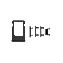 Load image into Gallery viewer, SIM Card Tray and Side Button for iPhone 7 - Black