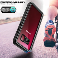 Load image into Gallery viewer, Samsung Galaxy S8 Plus Shellbox Extreme Waterproof Clear Dot Case