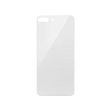 Load image into Gallery viewer, Rear Glass Replacement with Bigger Size Camera Hole Carving for iPhone 8 Plus - White