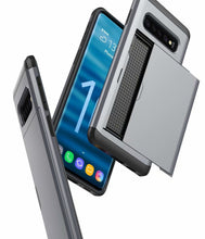Load image into Gallery viewer, Samsung Galaxy S10 Plus Slim Armor Card Slide Case