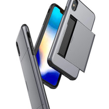 Load image into Gallery viewer, iPhone XS Max Slim Armor Card Slide Case