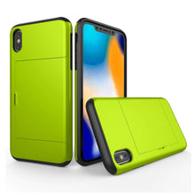 Load image into Gallery viewer, iPhone XS Max Slim Armor Card Slide Case