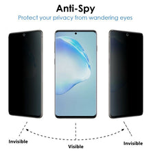 Load image into Gallery viewer, Samsung Galaxy Note 20 Ultra Privacy Screen Protector UV GLUE Tempered Glass Nano Optics