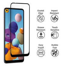 Load image into Gallery viewer, Samsung Galaxy A21s Screen Protector 10D Tempered Glass Full Glue / Coverage 9H