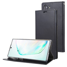 Load image into Gallery viewer, Samsung Galaxy Note 10 Plus Mercury Goospery Blue Moon Flip Case