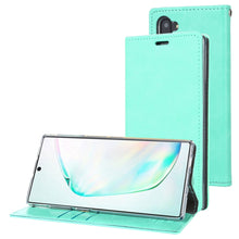 Load image into Gallery viewer, Samsung Galaxy Note 10 Plus Mercury Goospery Blue Moon Flip Case
