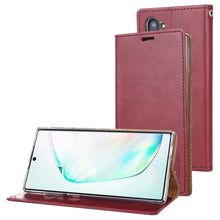 Load image into Gallery viewer, Samsung Galaxy Note 10 Plus Mercury Goospery Blue Moon Flip Case