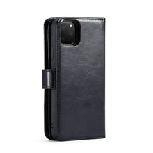 Load image into Gallery viewer, iPhone 11 Pro Max BRG Leather Wallet Flip 9 Card-Slot Detachable Case