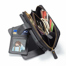 Load image into Gallery viewer, Samsung Galaxy S8 BRG Leather Purse 12 Card-Slot Detachable Case