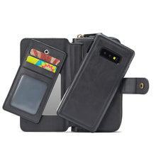 Load image into Gallery viewer, Samsung Galaxy S10e BRG Leather Purse 12 Card-Slot Detachable Case