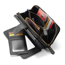 Load image into Gallery viewer, Samsung Galaxy S10e BRG Leather Purse 12 Card-Slot Detachable Case