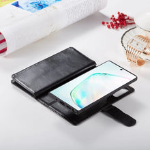 Load image into Gallery viewer, Samsung Galaxy S20 Plus BRG Leather Wallet Flip 9 Card-Slot Detachable Case