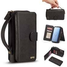 Load image into Gallery viewer, Samsung Galaxy S9 Plus BRG Leather Purse 12 Card-Slot Detachable Case