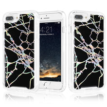 Load image into Gallery viewer, iPhone 6 Plus/ 6s Plus / 7 Plus / 8 Plus Marble Hybrid Armor Case