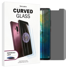 Load image into Gallery viewer, Huawei Mate 30 Pro Nano Optics UV Privacy Curved Tempered Glass Screen Protector