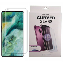 Load image into Gallery viewer, OPPO Find X2 UV Glue Screen Protector Curved Tempered Glass Nano Optics