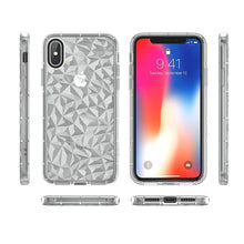 Load image into Gallery viewer, iPhone X / XS Transparent Diamond Case