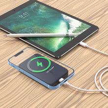 Load image into Gallery viewer, iQuick Magnetic Wireless Charging Power Bank 5000mAh 15W - Black