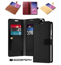 Load image into Gallery viewer, Samsung Galaxy S10 Mercury Goospery Mansoor Diary Wallet Case