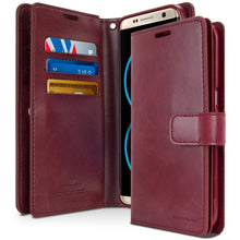 Load image into Gallery viewer, Samsung Galaxy S8 Plus Mercury Goospery Mansoor Diary Wallet Case