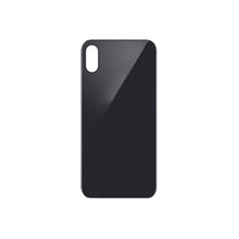 Load image into Gallery viewer, Rear Glass Replacement with Bigger Size Camera Hole Carving for iPhone XS - White