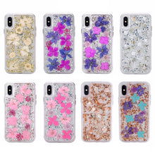 Load image into Gallery viewer, iPhone XS Max Dried Flower and Foil Hybrid Case