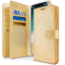 Load image into Gallery viewer, iPhone XS Max Mercury Goospery Mansoor Diary Wallet Case