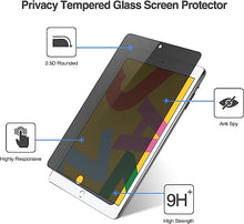 Load image into Gallery viewer, iPad 10.2" 7/ 8/ 9 Anti-Spy Privacy Tempered Glass Screen Protector
