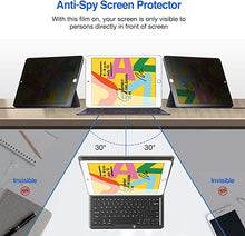 Load image into Gallery viewer, iPad 10.2" 7/ 8/ 9 Anti-Spy Privacy Tempered Glass Screen Protector
