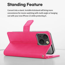 Load image into Gallery viewer, iPhone 14 PRO Mercury Goospery Blue Moon Diary Leather Case
