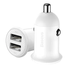 Load image into Gallery viewer, Baseus Grain Pro Car Charger (Dual USB 4.8A)
