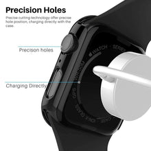 Load image into Gallery viewer, Re-Define Hard PC Case with Tempered Glass Screen Protector for Apple Watch Series 7 / 8 41mm
