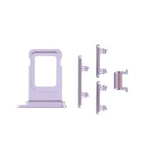 Load image into Gallery viewer, SIM Card Tray and Side Button for iPhone 11 - Red
