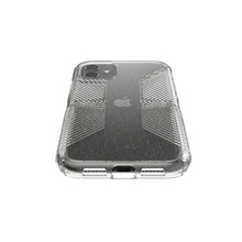 Load image into Gallery viewer, iPhone 11 Speck Presidio Perfect-Clear Glitter + Grips Case
