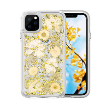 Load image into Gallery viewer, Samsung Galaxy Note 8 Dried Flower and Foil Hybrid Case
