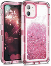 Load image into Gallery viewer, iPhone 11 Liquid Glitter Shockproof Case
