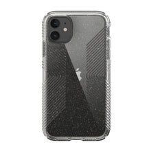 Load image into Gallery viewer, iPhone 12 Mini Speck Presidio Perfect-Clear Glitter + Grips Case
