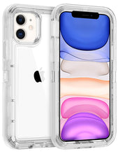 Load image into Gallery viewer, iPhone 11 Transparent Hybrid Case
