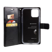 Load image into Gallery viewer, iPhone 12 Mini Mercury Goospery Blue Moon Diary Case
